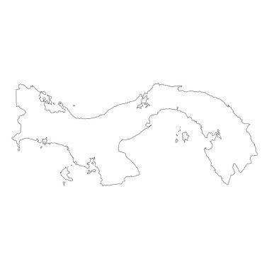 İzole vektör illüstrasyonu. Beyaz arka planda siyah. EPS 10 Görüntü