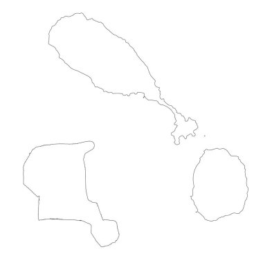 İzole vektör illüstrasyonu. Beyaz arka planda siyah. EPS 10 Görüntü