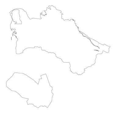 İzole vektör illüstrasyonu. Beyaz arka planda siyah. EPS 10 Görüntü