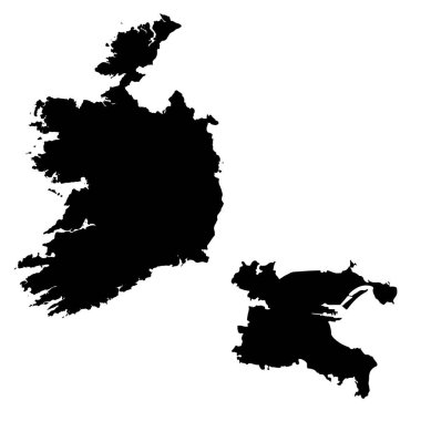  İzole vektör illüstrasyonu. Beyaz arka planda siyah. EPS 10 Görüntü