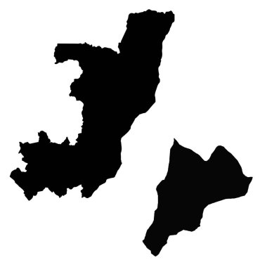  İzole vektör illüstrasyonu. Beyaz arka planda siyah. EPS 10 Görüntü