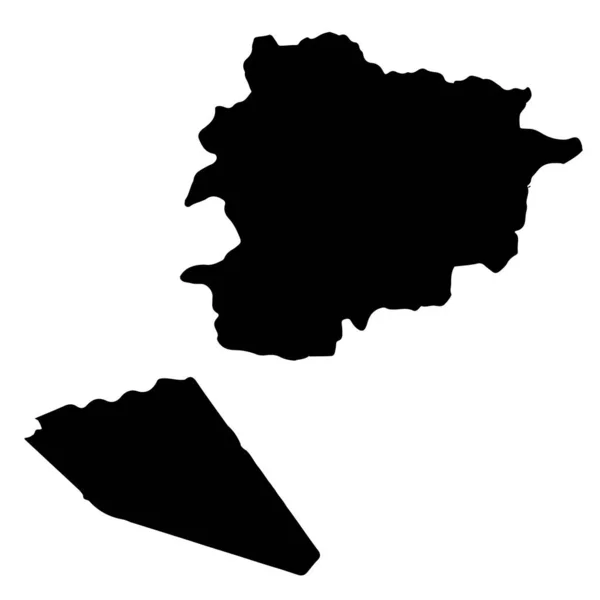 Illustration Vectorielle Isolée Noir Sur Fond Blanc Spe Illustration — Image vectorielle