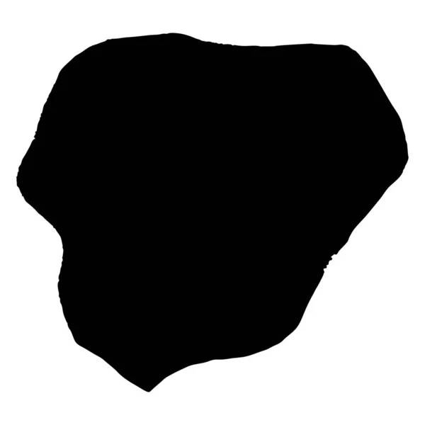 分離ベクトルイラスト 白を背景に黒 Eps 10イラスト — ストックベクタ