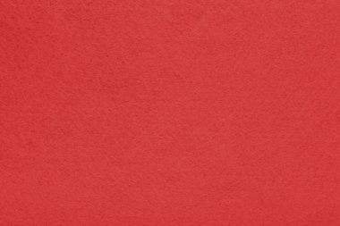 Arka plan ile kırmızı doku, kadife kumaş, tam kare, yakın çekim