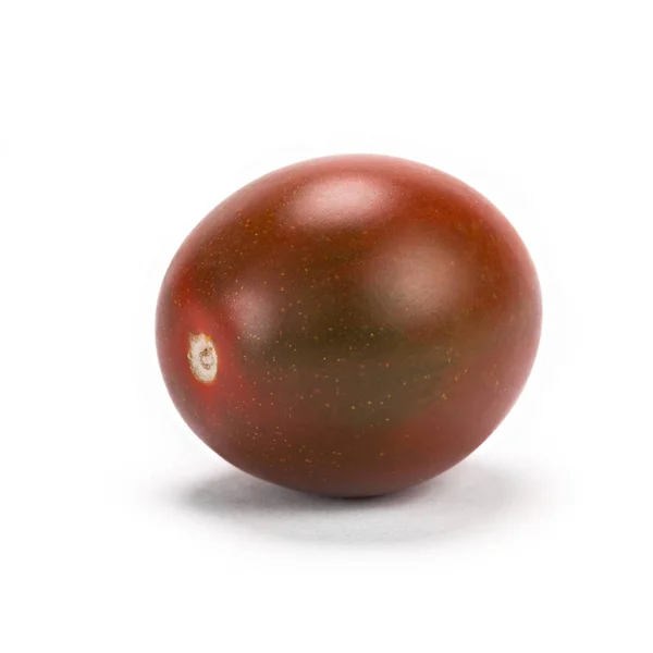 Tomate cerise multicolore isolée sur fond blanc — Photo