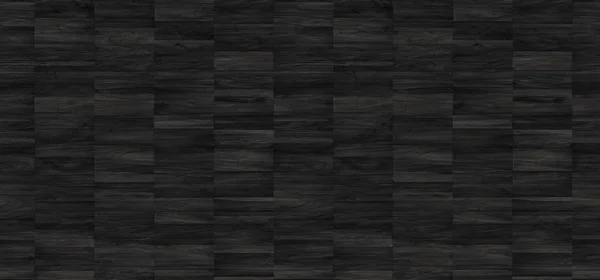 Black wood parquet texture. background old panels — Stock Photo, Image
