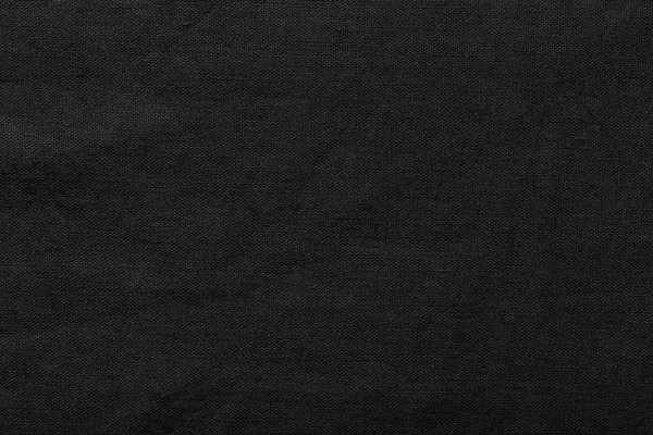 Fondo y textura de arpillera negra — Foto de Stock
