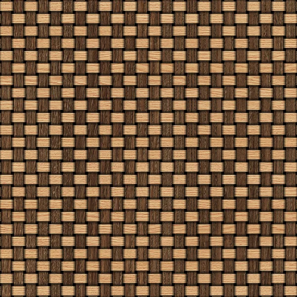 Wooden weave texture background. Abstract decorative wooden textured basket weaving background. Seamless pattern. — Stock Photo, Image