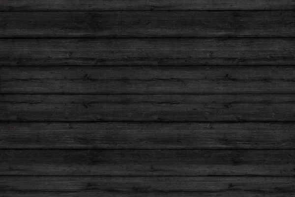 Holz Textur Hintergrund. schwarzer Holz Wand Erzboden — Stockfoto