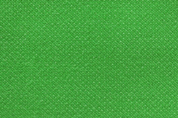 Yeşil yıkanmış halı doku, keten tuval beyaz doku arka plan — Stok fotoğraf