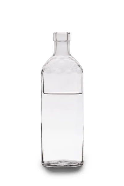 Half bottle of strong alcohol — Stock Photo, Image