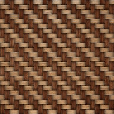 Ahşap örgü doku arka plan. Arka plan dokuma soyut dekoratif ahşap dokulu sepet. Seamless modeli.