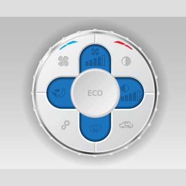 Beyaz hava durumu göstergesi mavi lcd ile