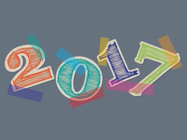 Renkli bantlar ve 2017 metin