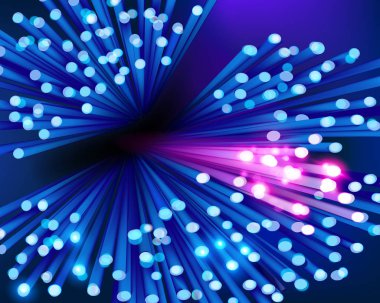 Dijital iletim. Vektör çizim.