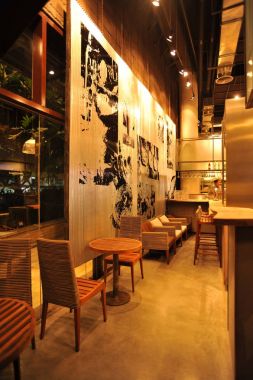 Endüstriyel loft çubuk stili