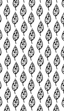 siyah sonbahar yaprakları