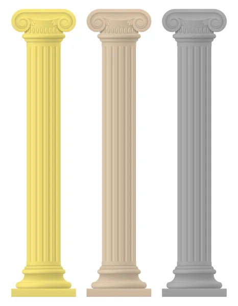 Columna antigua stock vector ilustración — Vector de stock