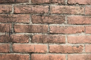 Kırmızı tuğla duvar arkaplanı
