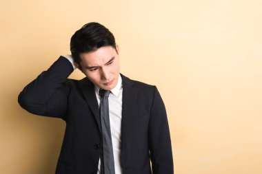 iş adamı şaşkın hissediyorum