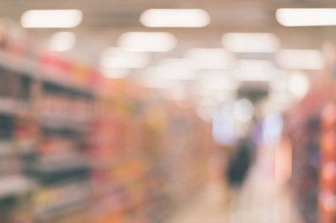 Alışveriş merkezinin soyut arkaplanı