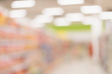 Alışveriş merkezinin soyut arkaplanı