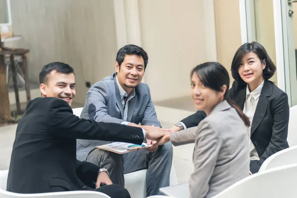 Business team bespreken — Stockfoto