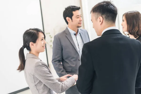 Reunião de empresários — Fotografia de Stock