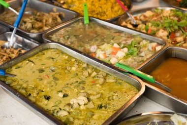 Baharatlı Tayland gıda