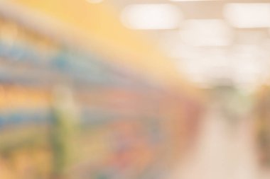 Alışveriş merkezinin soyut arkaplanı