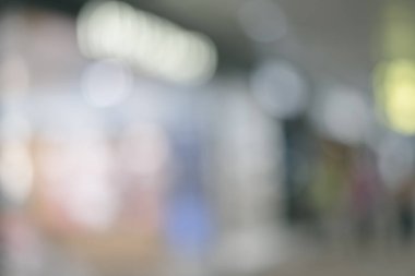 Alışveriş merkezinin soyut arkaplanı