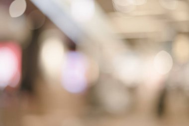 Alışveriş merkezinin soyut arkaplanı