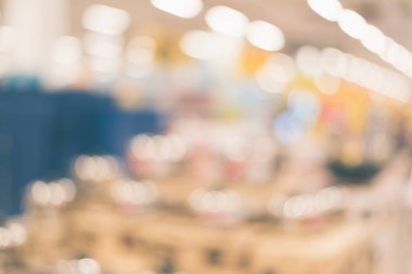 Alışveriş merkezinin soyut arkaplanı