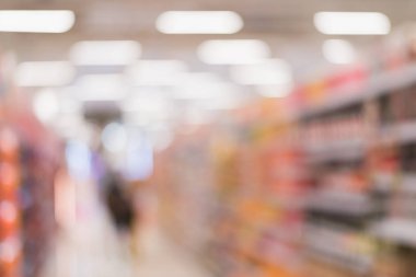 Alışveriş merkezinin soyut arkaplanı