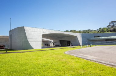 Xiangshan Ziyaretçi Merkezi modern mimarisi