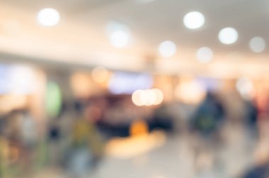 Alışveriş merkezinin soyut arkaplanı