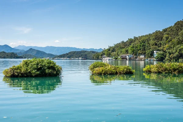 Beroemde Sun Moon Lake landschap — Stockfoto