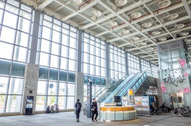 Tayvan Yüksek Hız Demiryolunun İçi