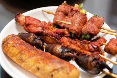 Barbekü Tayvanlı aperatifler