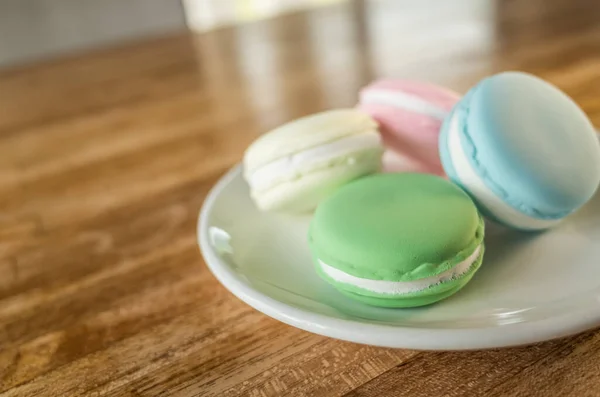 Macarrones sobre la mesa — Foto de Stock