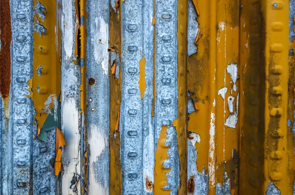 Weathered metal wall — Stock Photo, Image