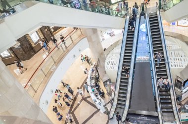 Taipei 101 alışveriş merkezi ticari iç