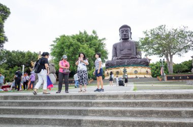 Bagua dağ Changhua büyük Buda heykeli