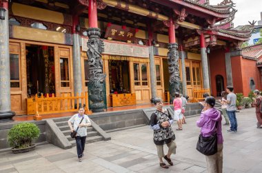 Taipei 'de Hsing Tian Kong ünlü Tapınağı