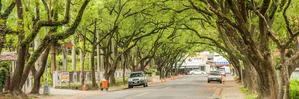 Straßenkulisse im neuen Dorf Zhongxing — Stockfoto