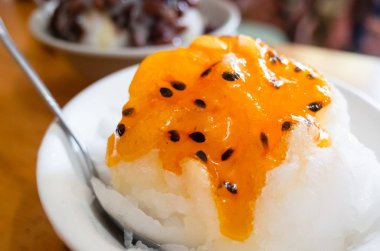 yeme tutku meyve buz tıraş