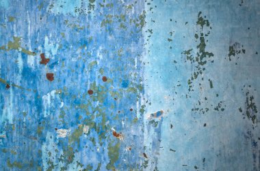 paslı metal kirli duvar