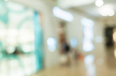 Alışveriş merkezinin soyut arkaplanı