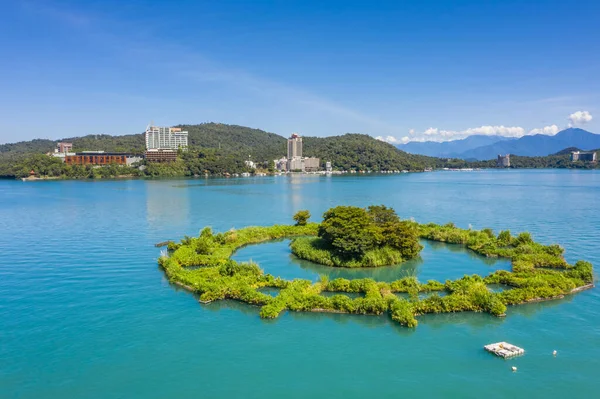 Aerial view of Lalu island — Stock Photo, Image