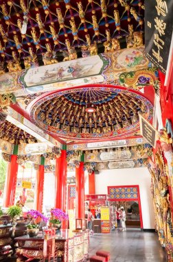 Wenwu Tapınağı ünlü simge bina iç